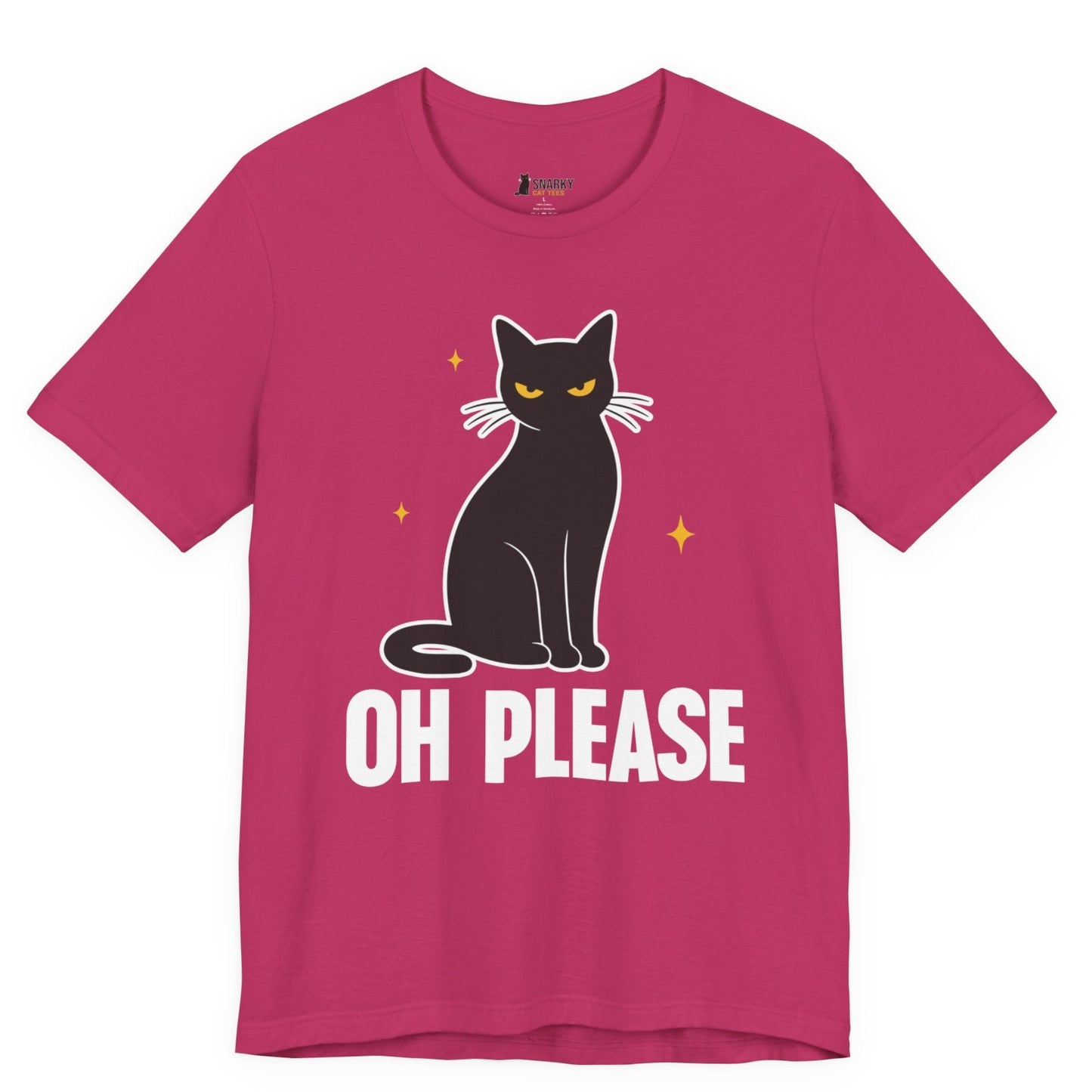 Oh Please Black Cat T-Shirt