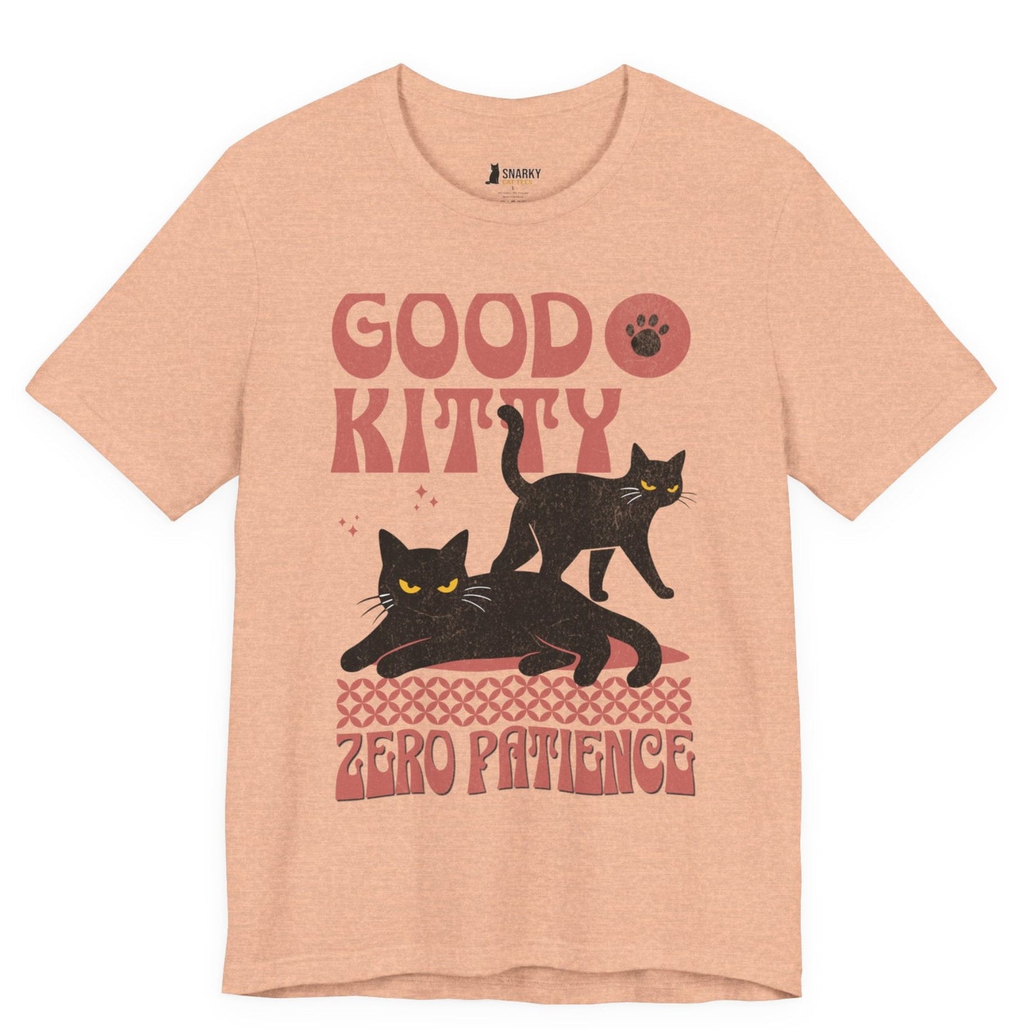 Zero Patience Black Cats T-Shirt