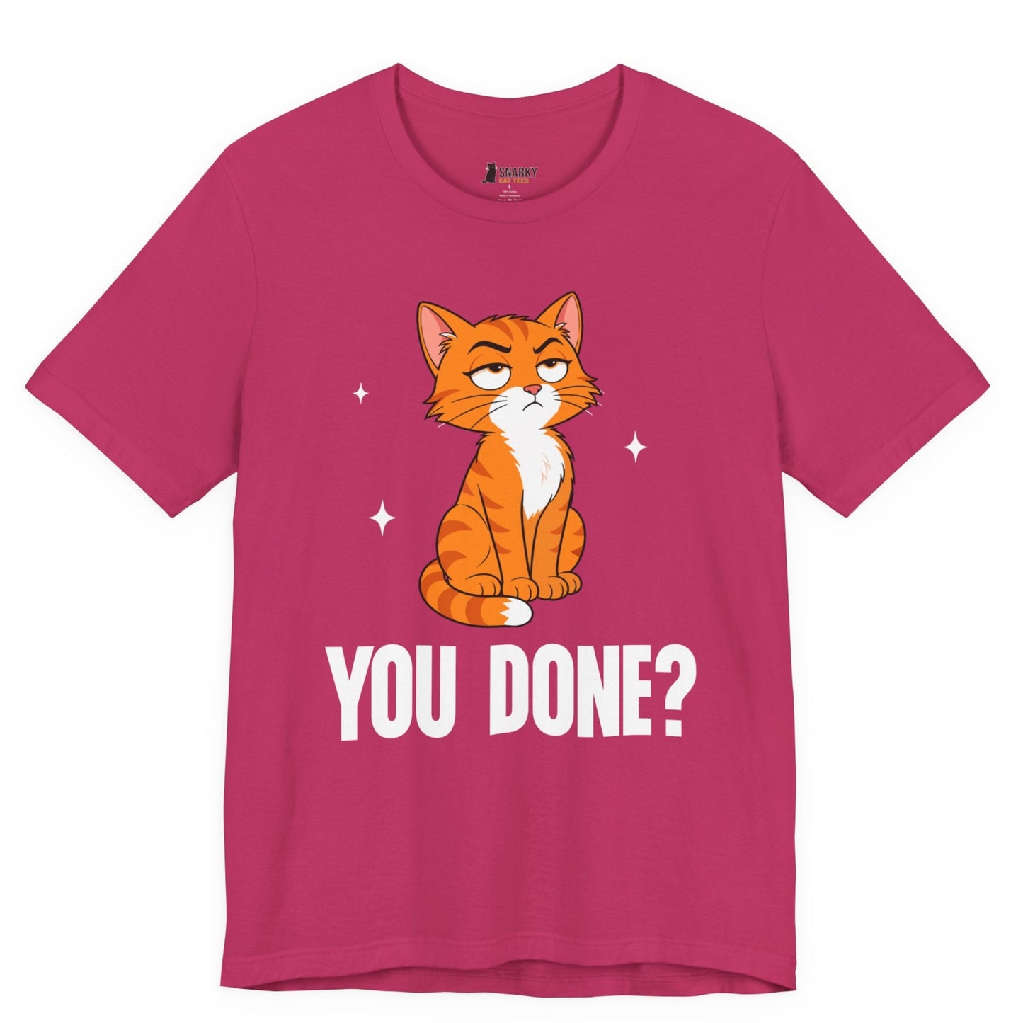 You Done Judgy Cat T-Shirt