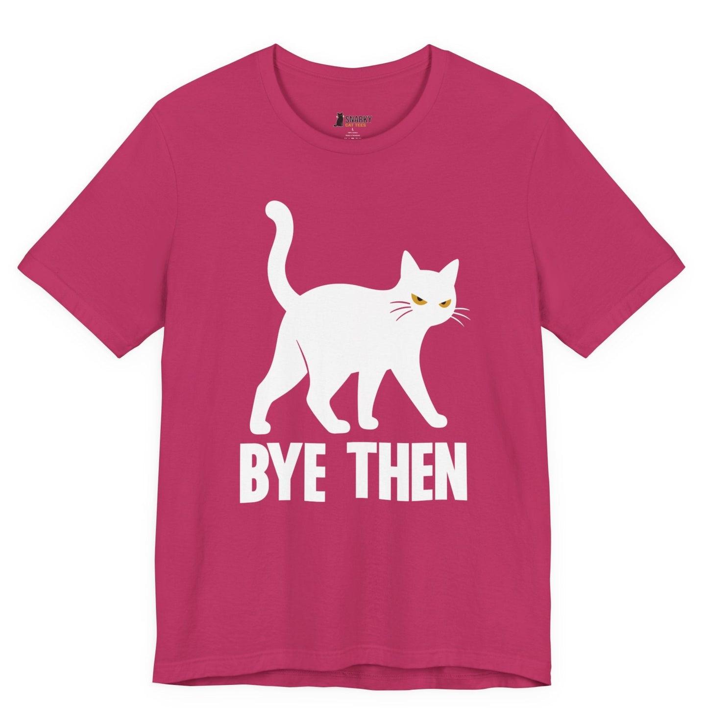 Bye Then Walking Cat T-Shirt