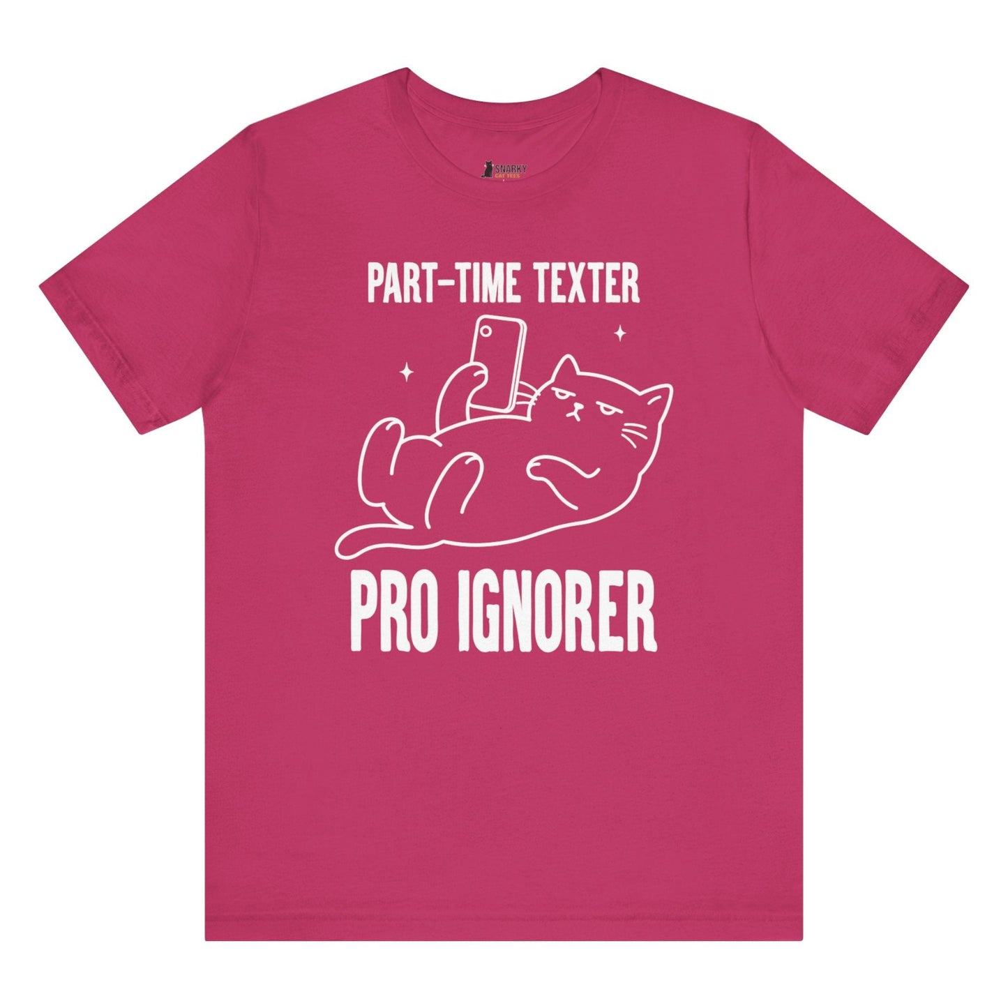 Pro Ignorer Phone Cat T-Shirt