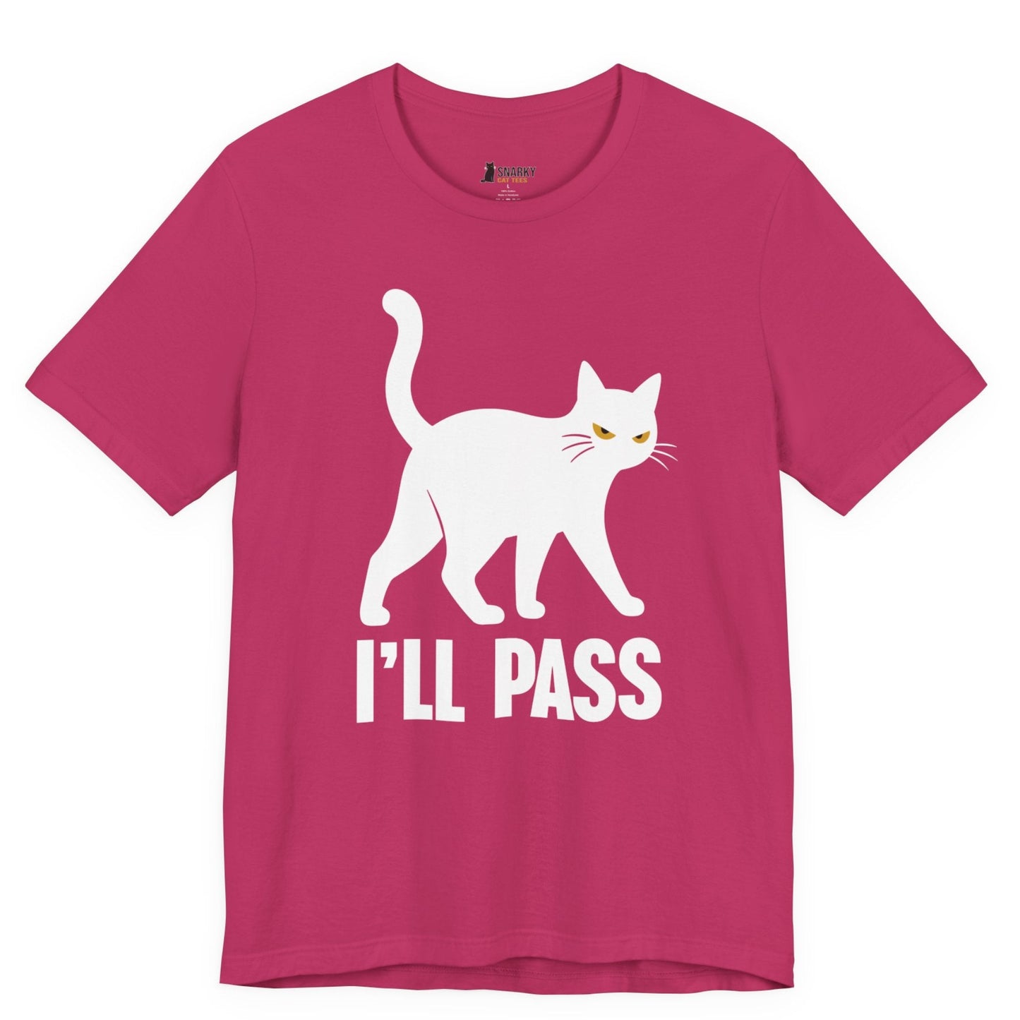 I’ll Pass Walking Cat T-Shirt