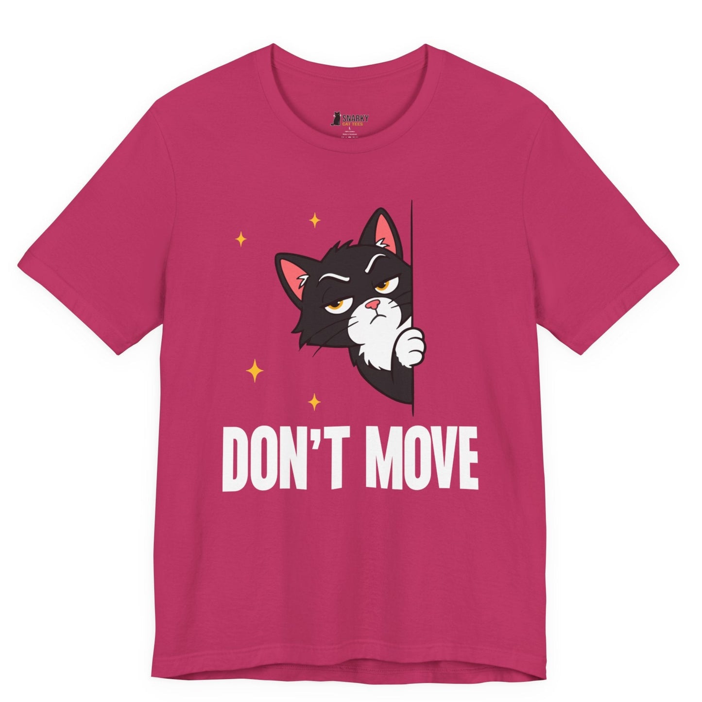 Don’t Move Peeking Cat T-Shirt