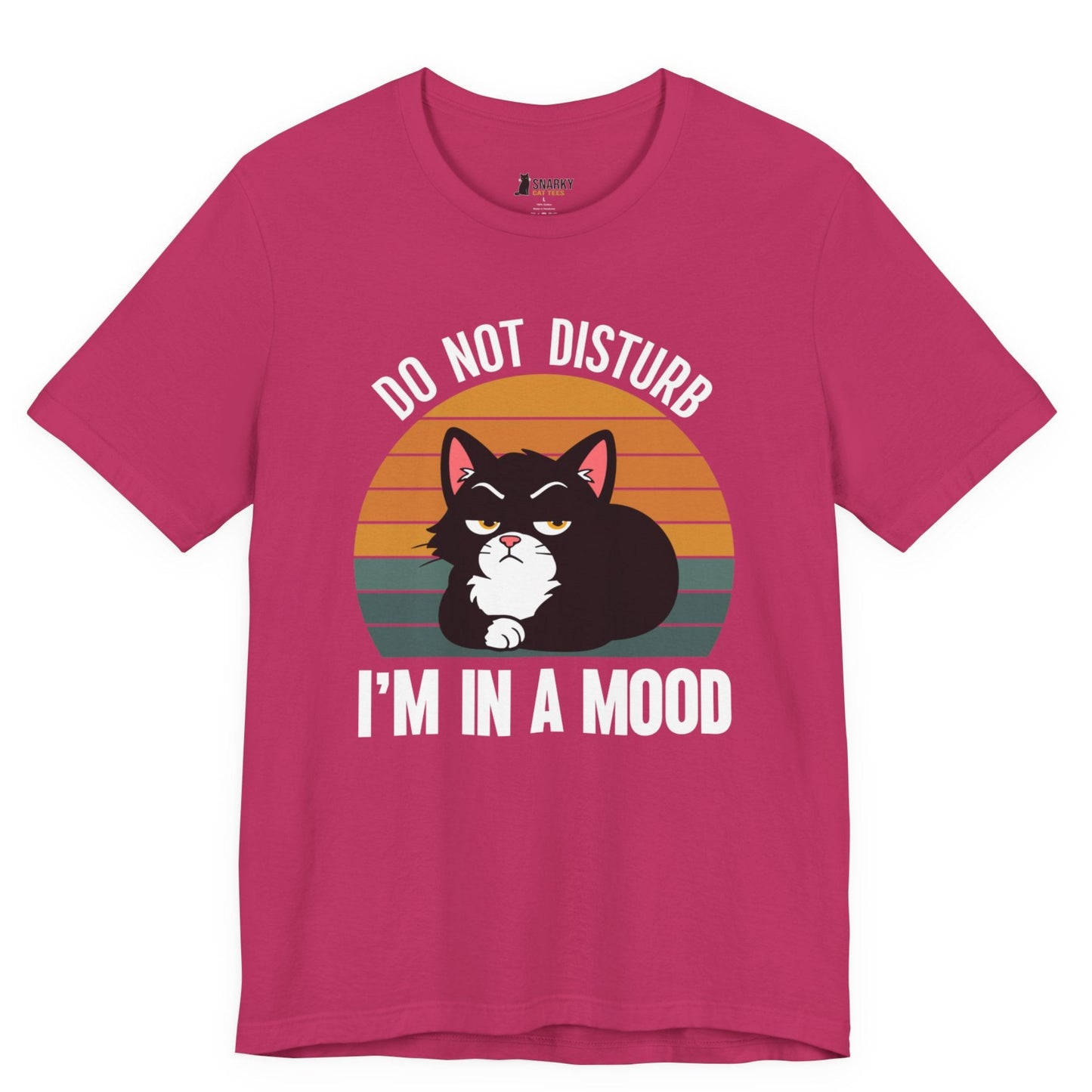 Do Not Disturb Mood Cat T-Shirt