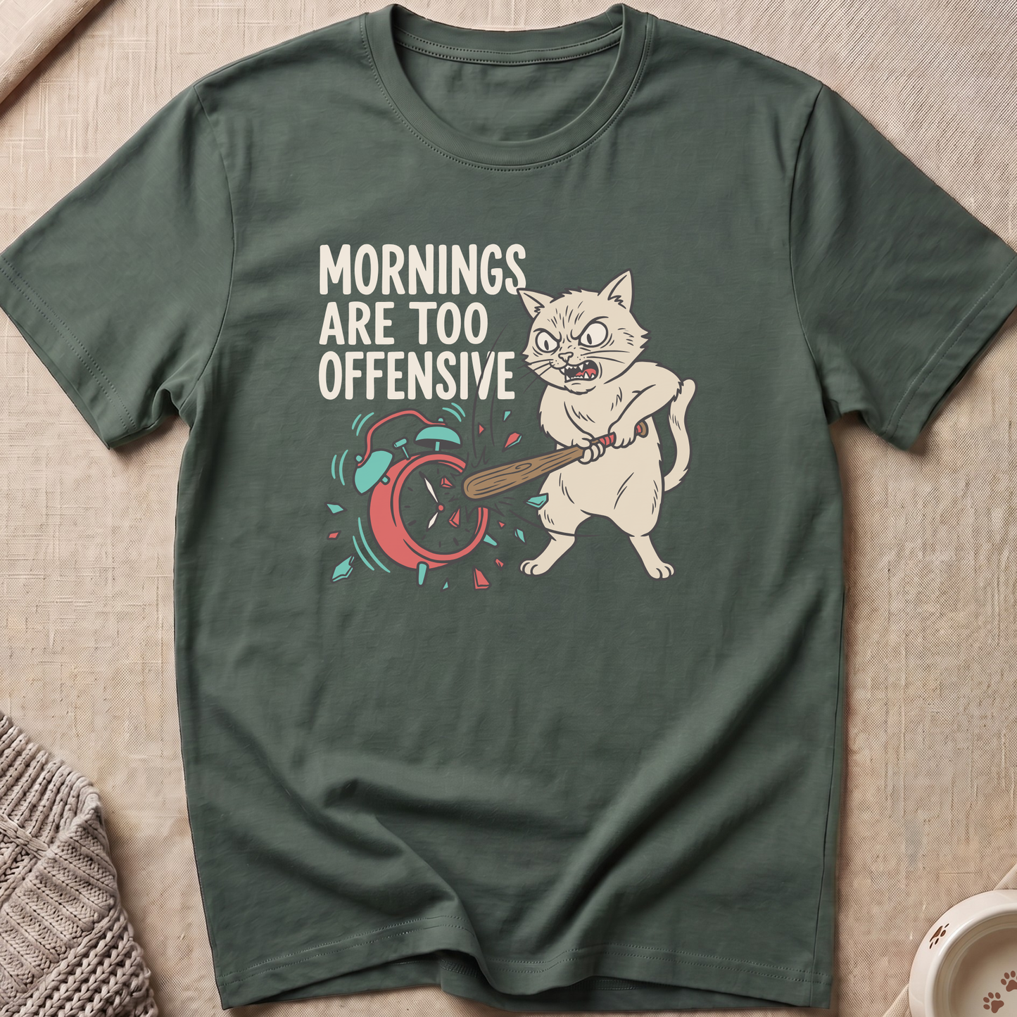 Too Offensive Cat T-Shirt