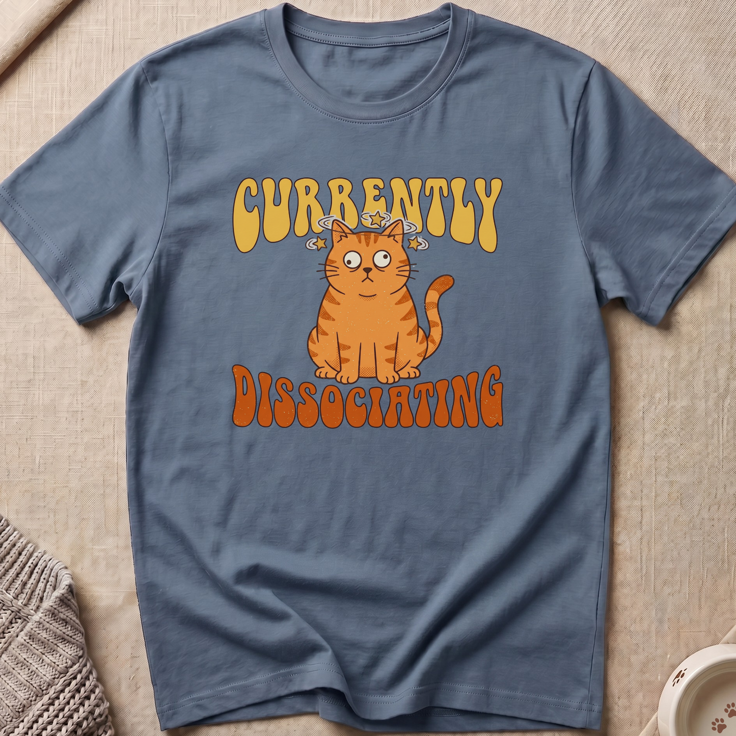 Dissociating Snarky Cat T-Shirt