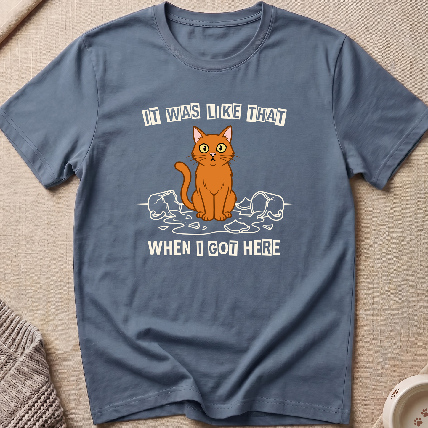 Snarky Cat Alibi T-Shirt