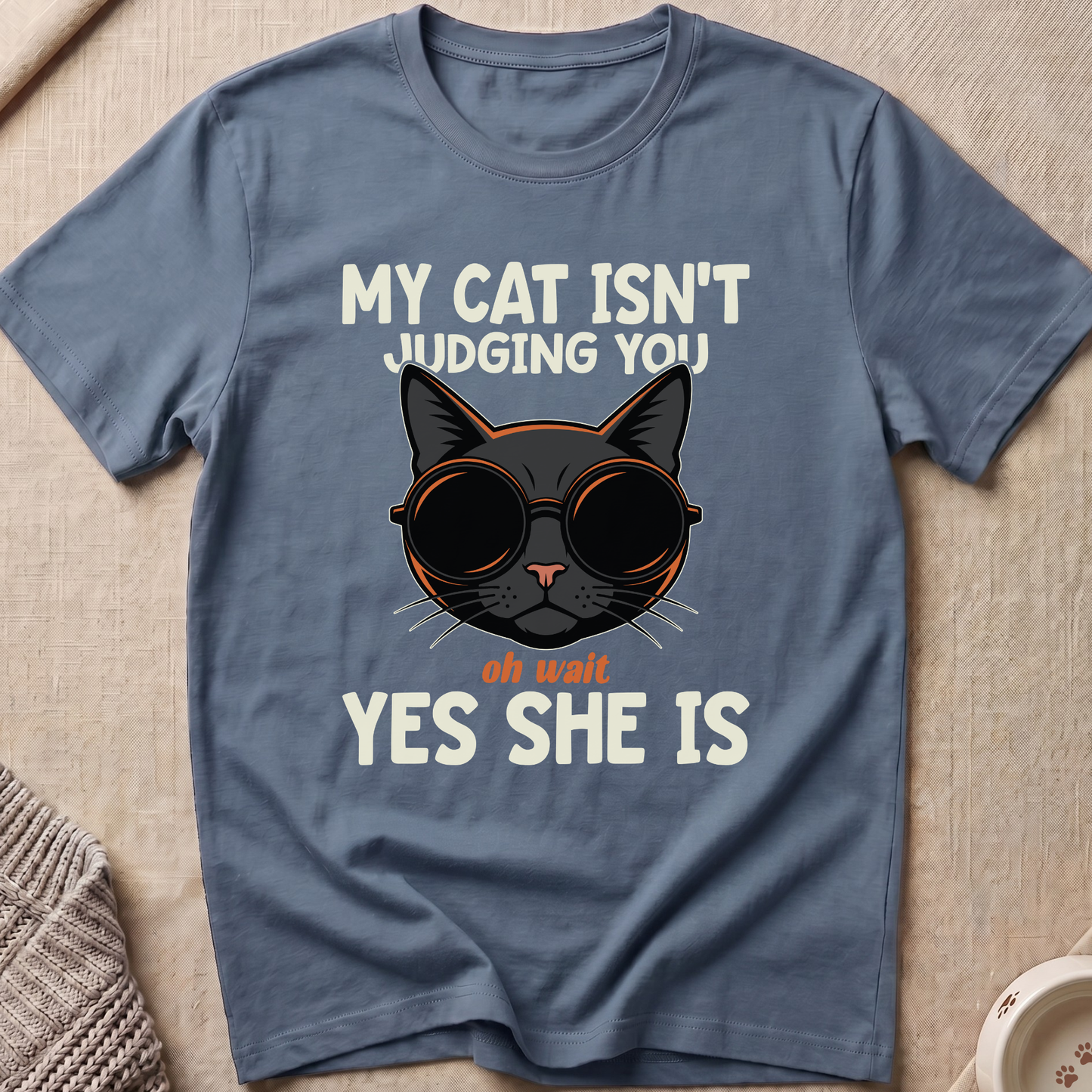 Yes She Is Cat T-Shirt