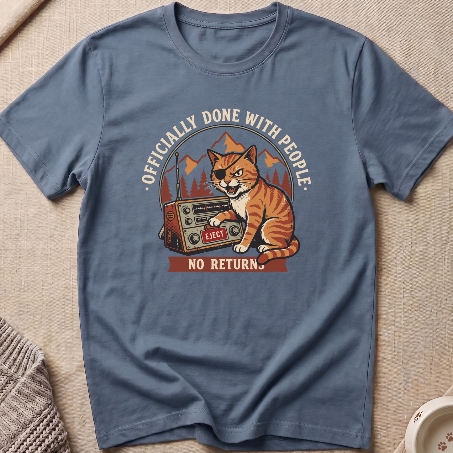 Officially Done Cat T-Shirt