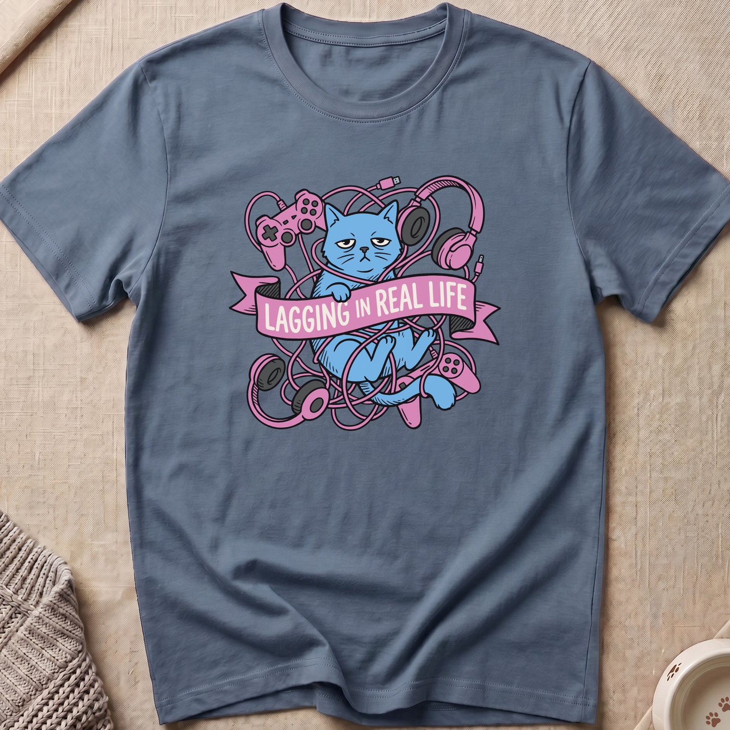 Lagging Cat T-Shirt
