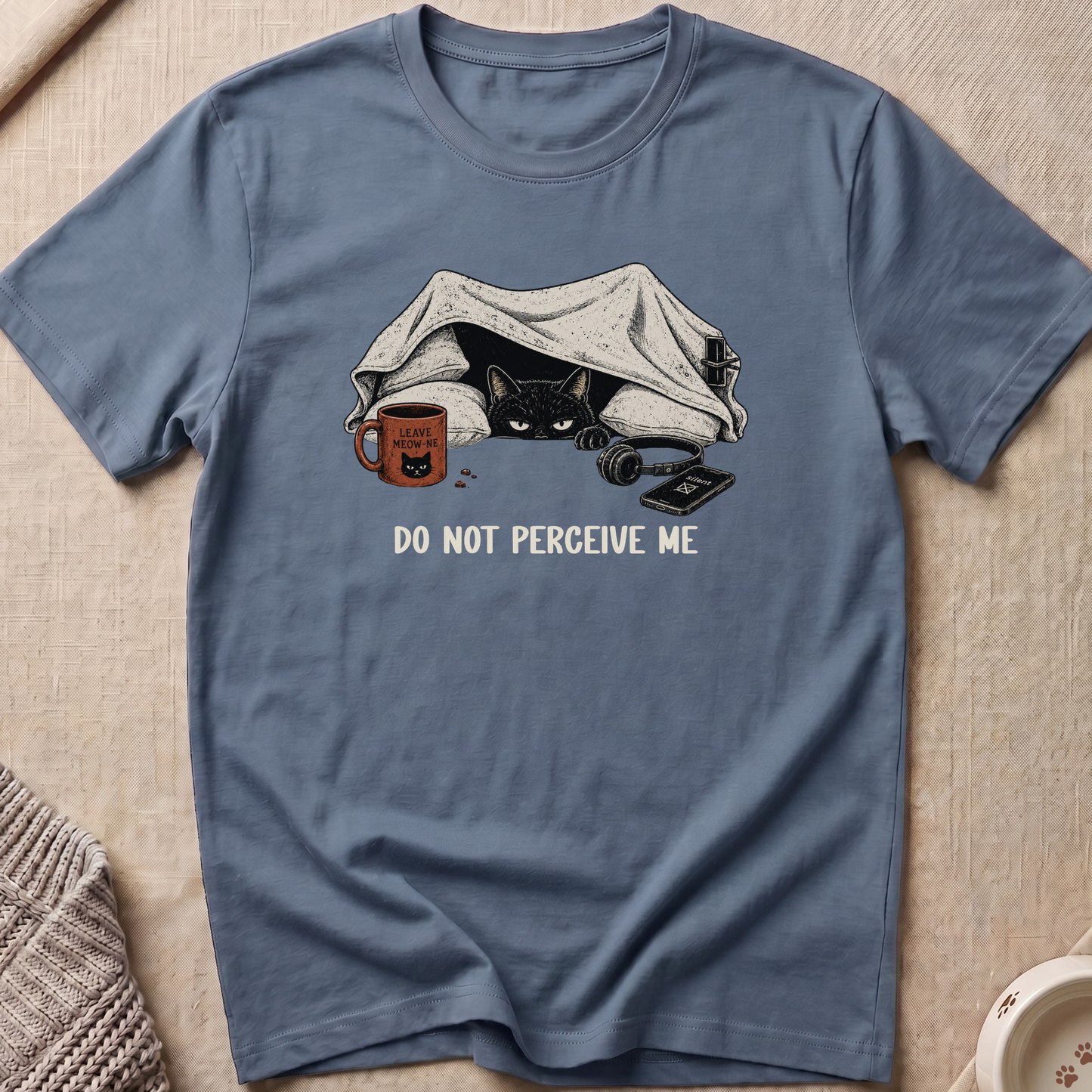 Do Not Perceive Me Cat T-Shirt