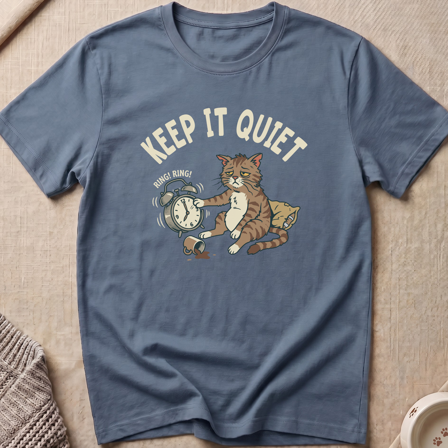 Keep It quiet Cat T-Shirt