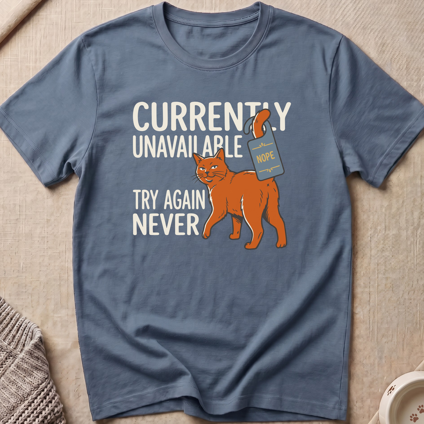 Currently Unavailable Cat T-Shirt
