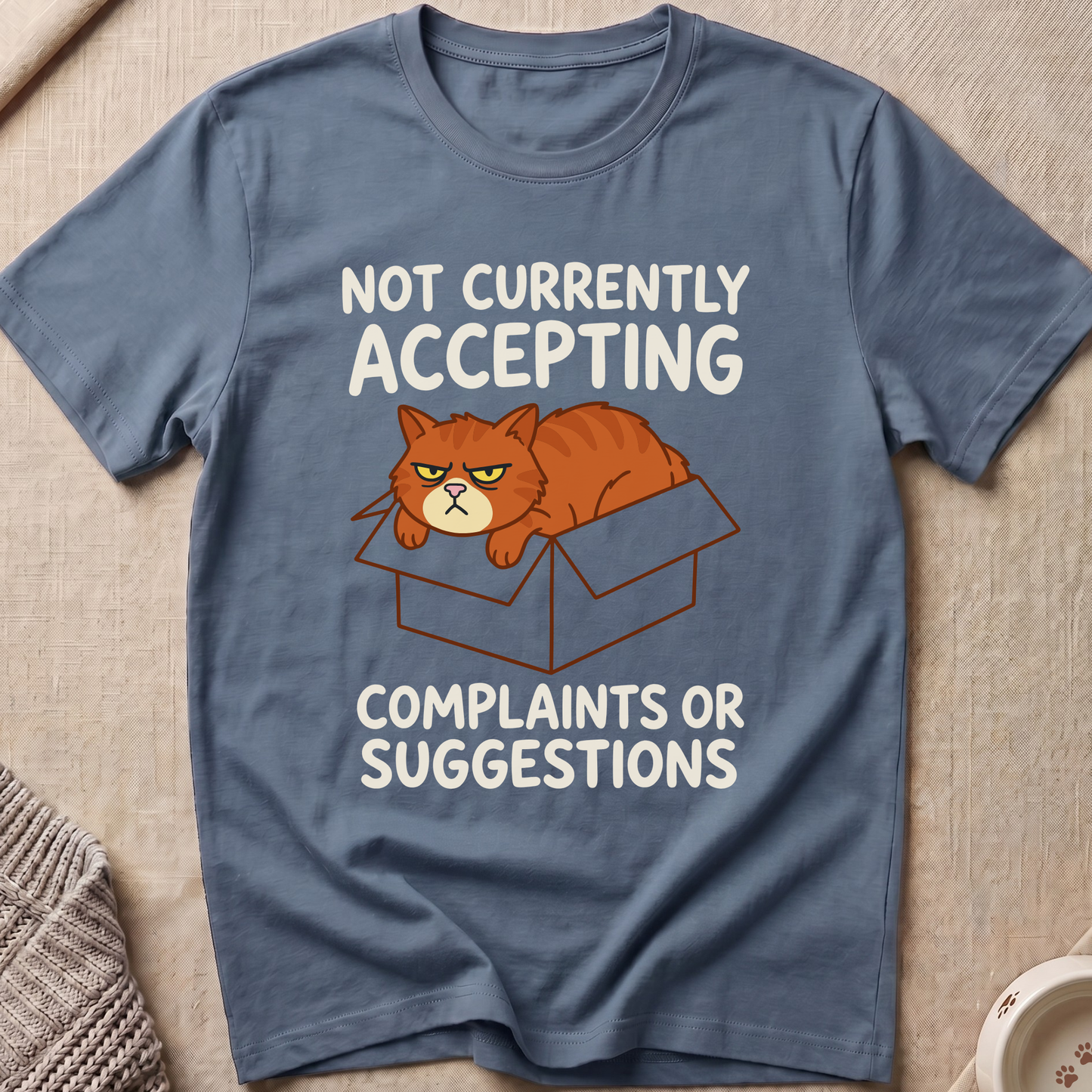 Not Currently Accepting Cat T-Shirt