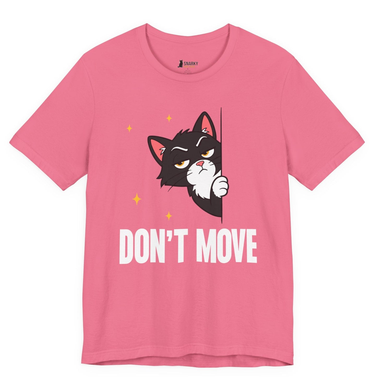 Don’t Move Peeking Cat T-Shirt