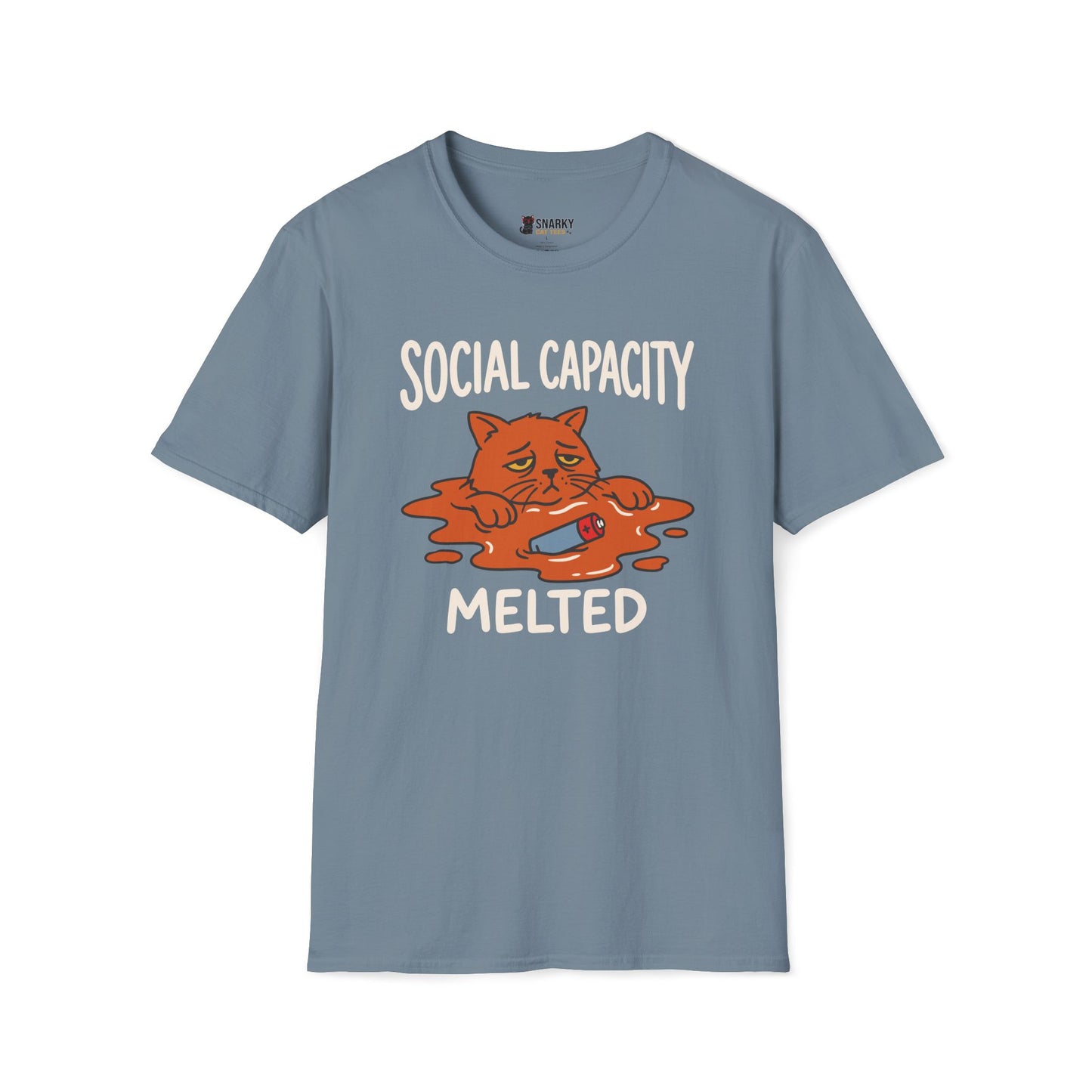 Social Capacity Melted T-Shirt