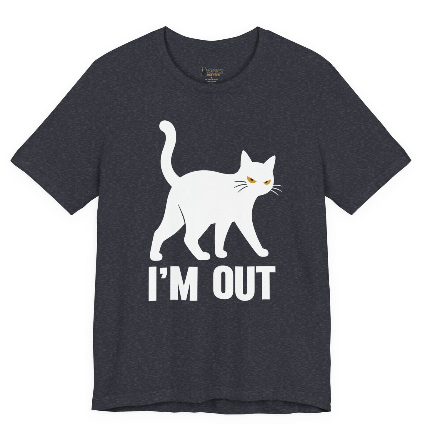 I’m Out Walking Cat T-Shirt