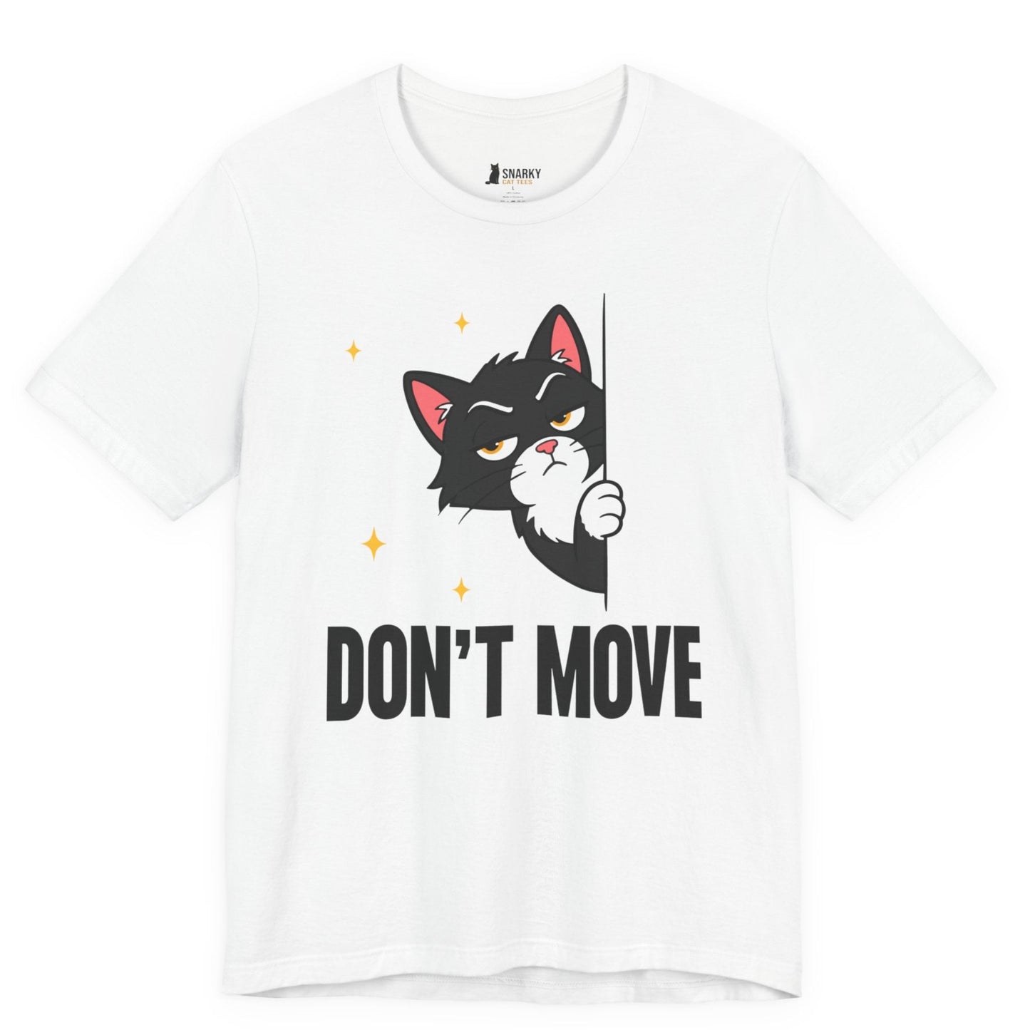Don’t Move Peeking Cat T-Shirt