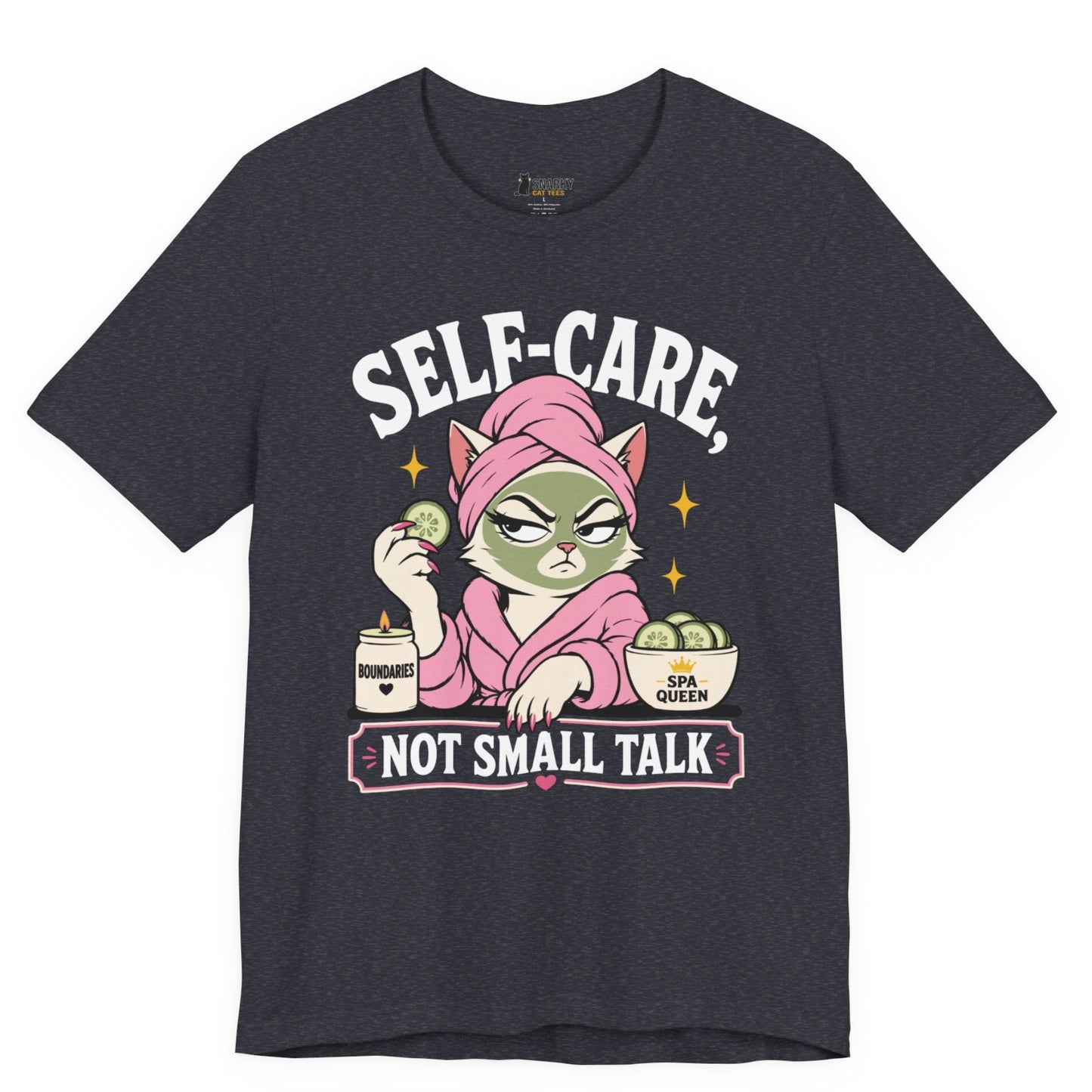Self-Care Spa Cat T-Shirt