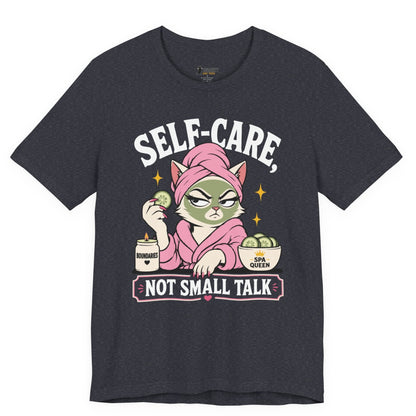 Self-Care Spa Cat T-Shirt
