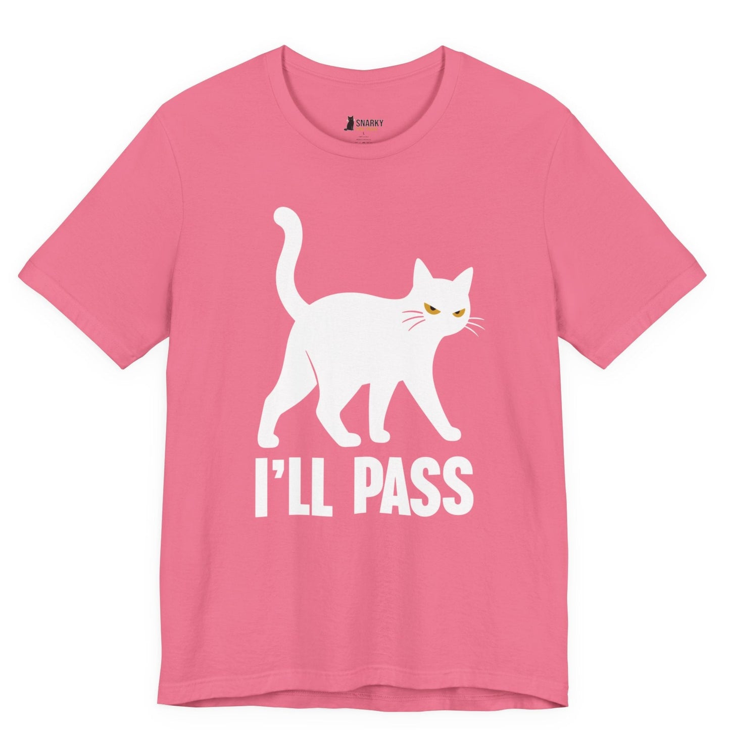 I’ll Pass Walking Cat T-Shirt