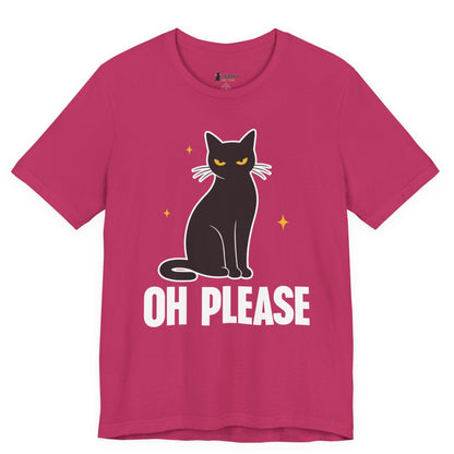 Oh Please Black Cat T-Shirt