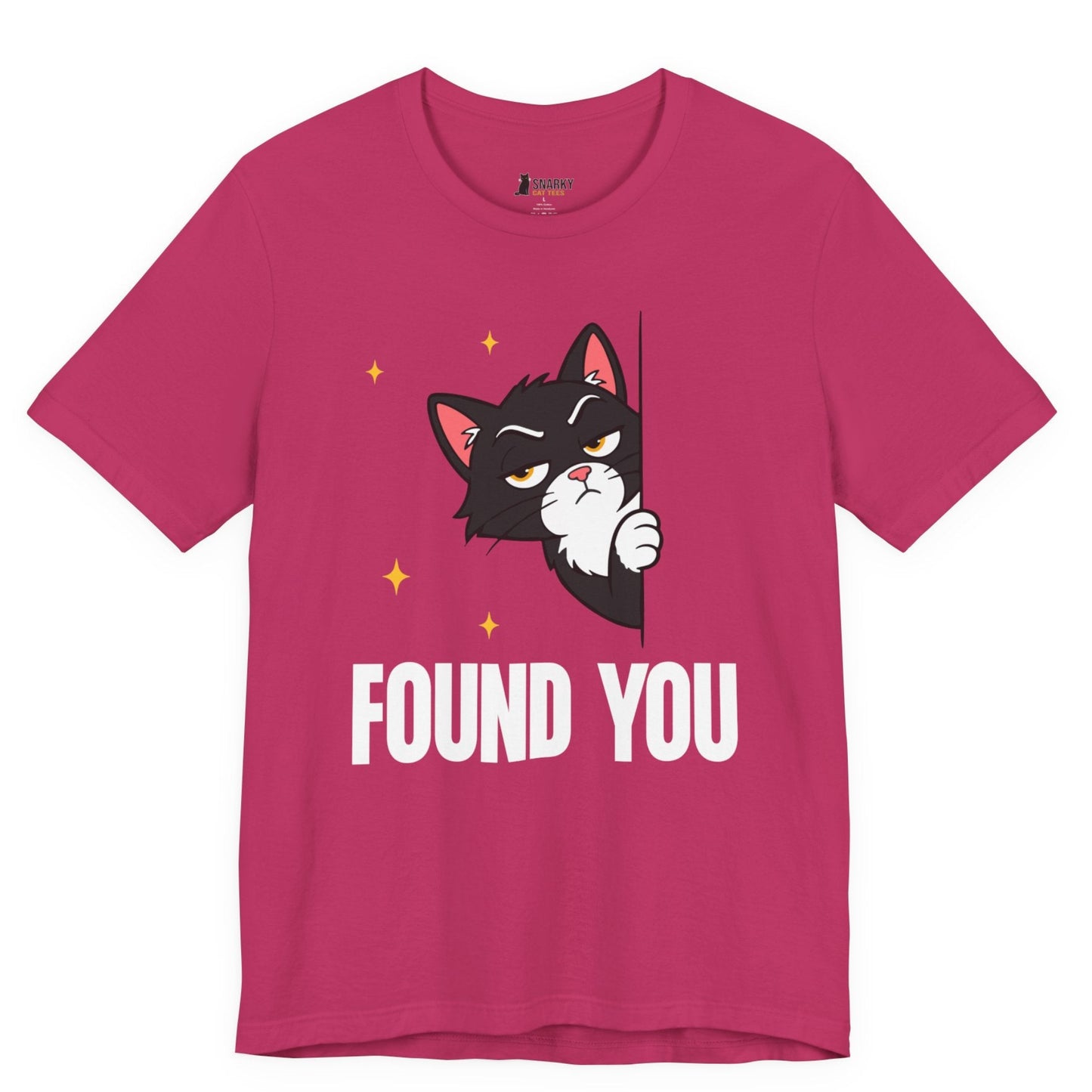 Found You Peeking Cat T-Shirt