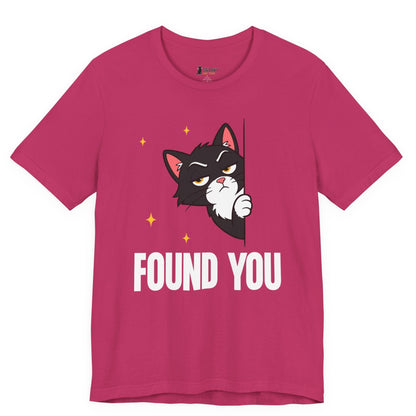 Found You Peeking Cat T-Shirt