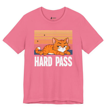 Hard Pass Lazy Cat T-Shirt