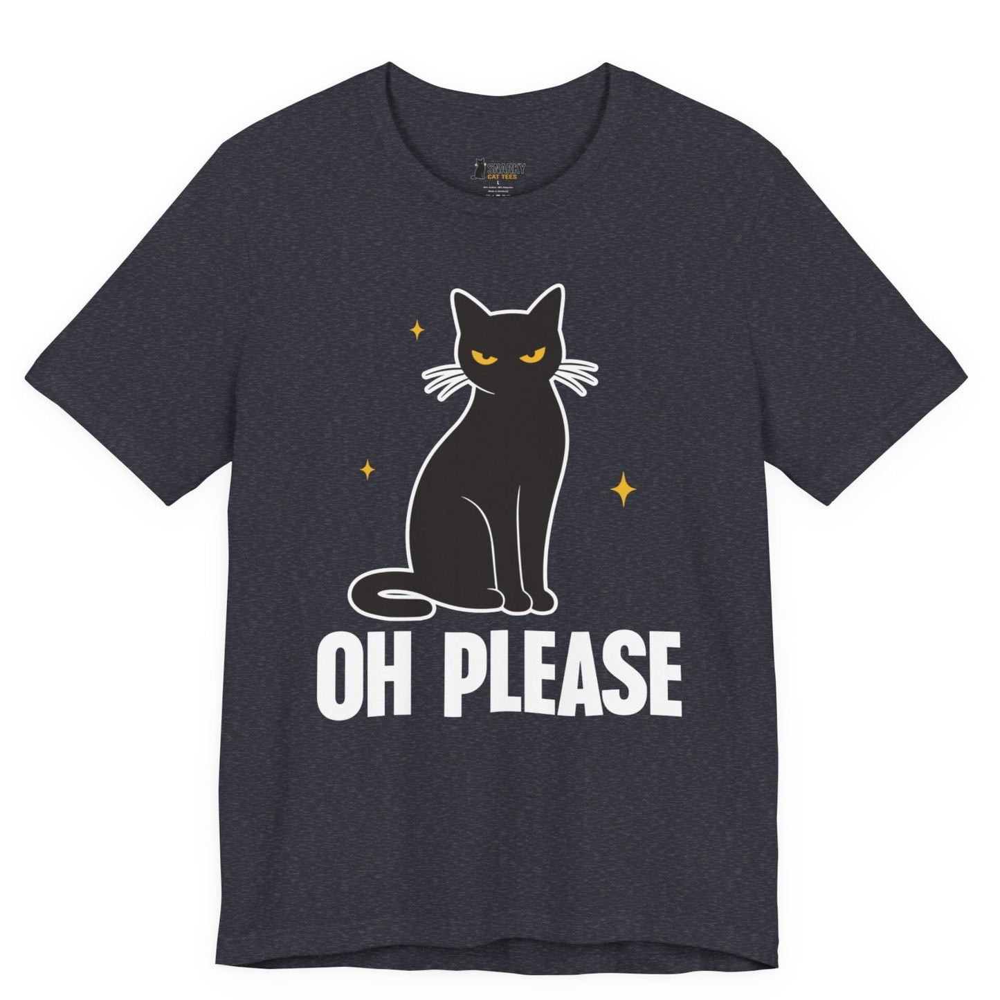 Oh Please Black Cat T-Shirt