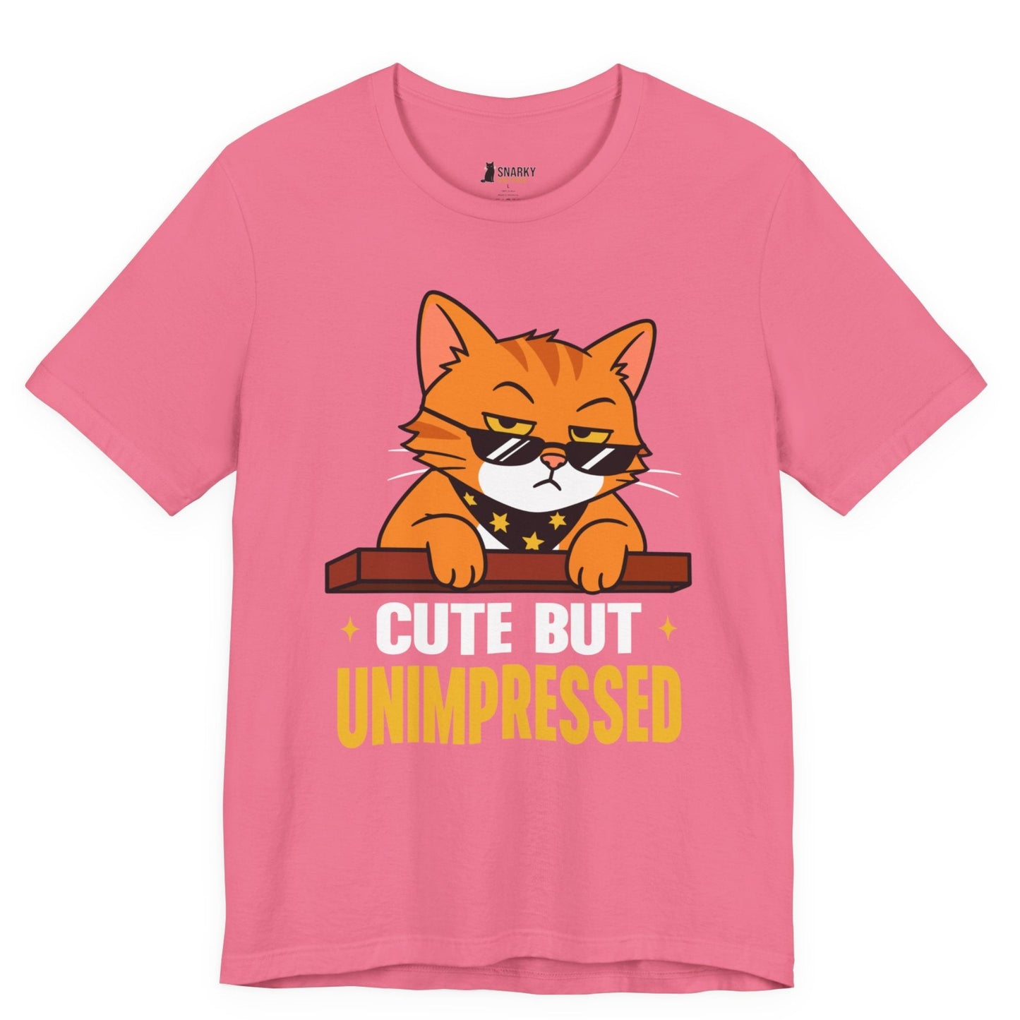 Cute But Unimpressed Sunglasses Cat T-Shirt