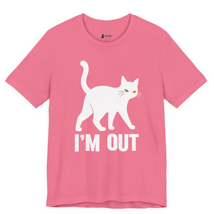 I’m Out Walking Cat T-Shirt