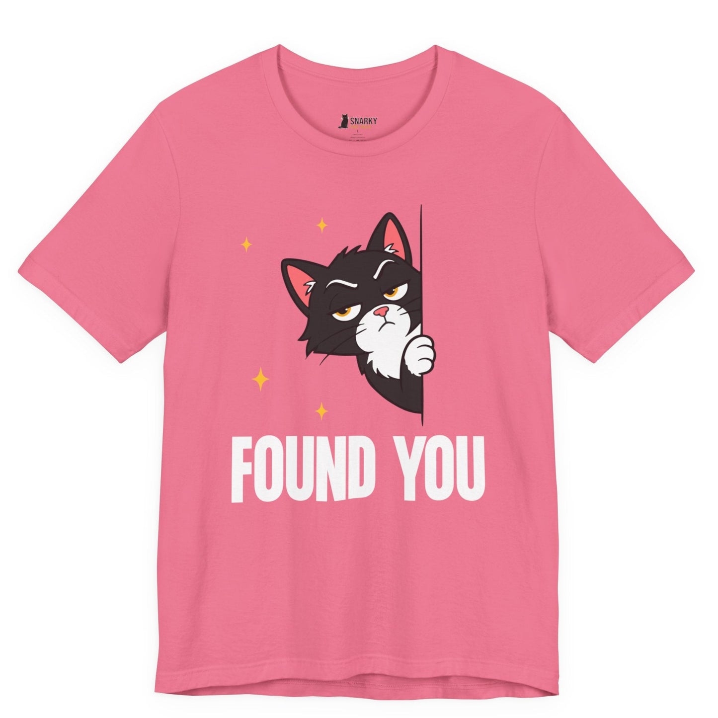 Found You Peeking Cat T-Shirt