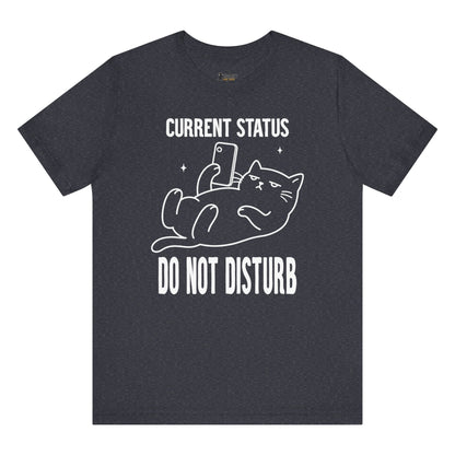 Do Not Disturb Phone Cat T-Shirt