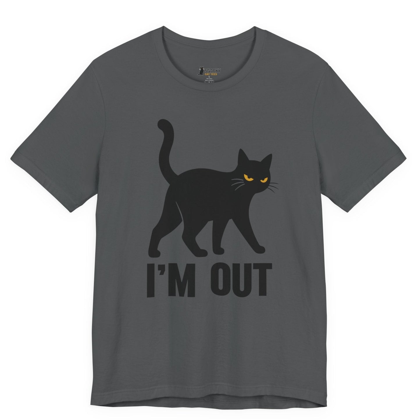 I’m Out Walking Cat T-Shirt