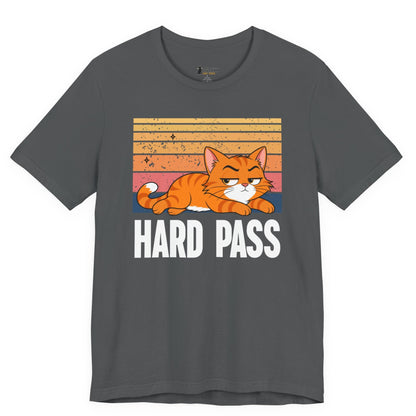 Hard Pass Lazy Cat T-Shirt