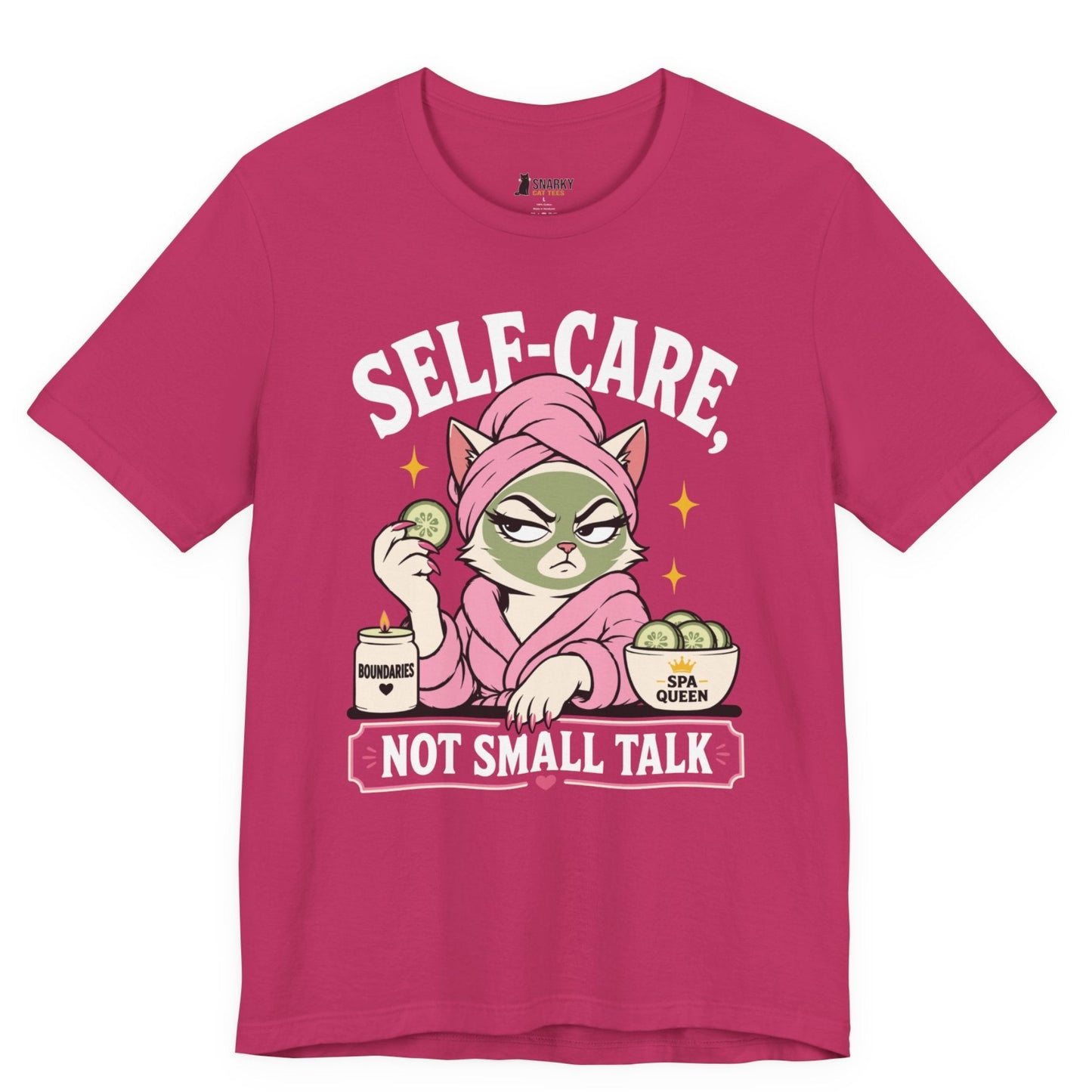 Self-Care Spa Cat T-Shirt