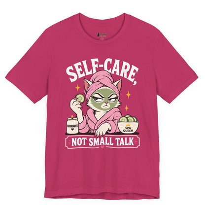 Self-Care Spa Cat T-Shirt