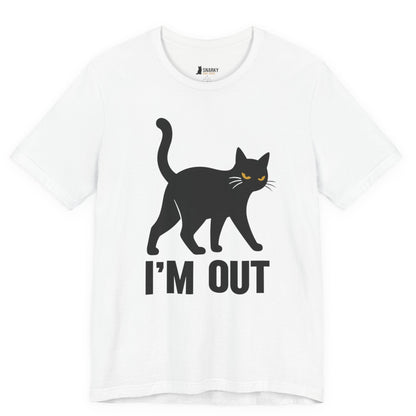 I’m Out Walking Cat T-Shirt