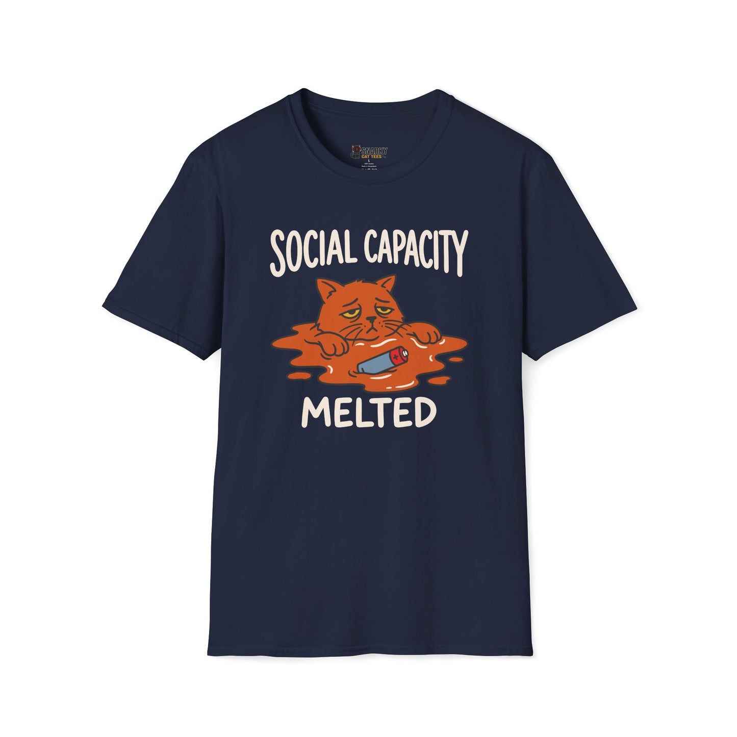 Social Capacity Melted T-Shirt