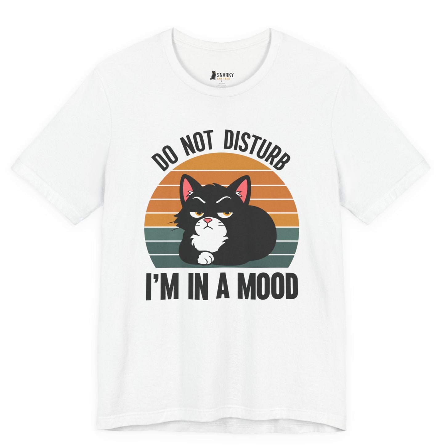 Do Not Disturb Mood Cat T-Shirt