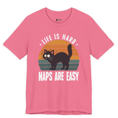 Naps Are Easy Chaos Cat T-Shirt