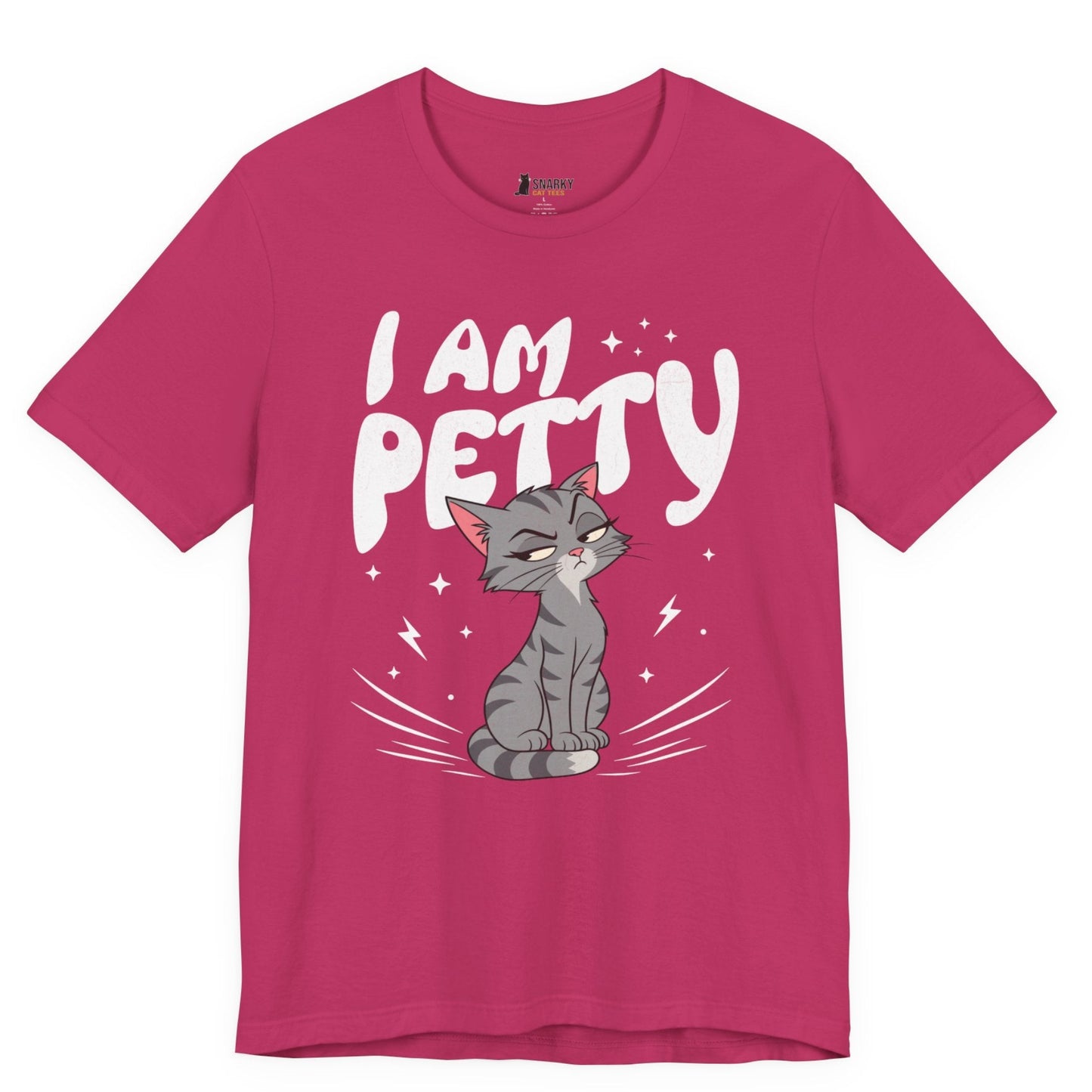 I Am Petty Gray Cat T-Shirt
