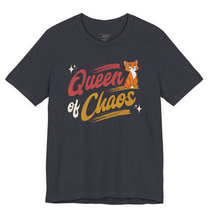 Queen of Chaos Orange Cat T-Shirt