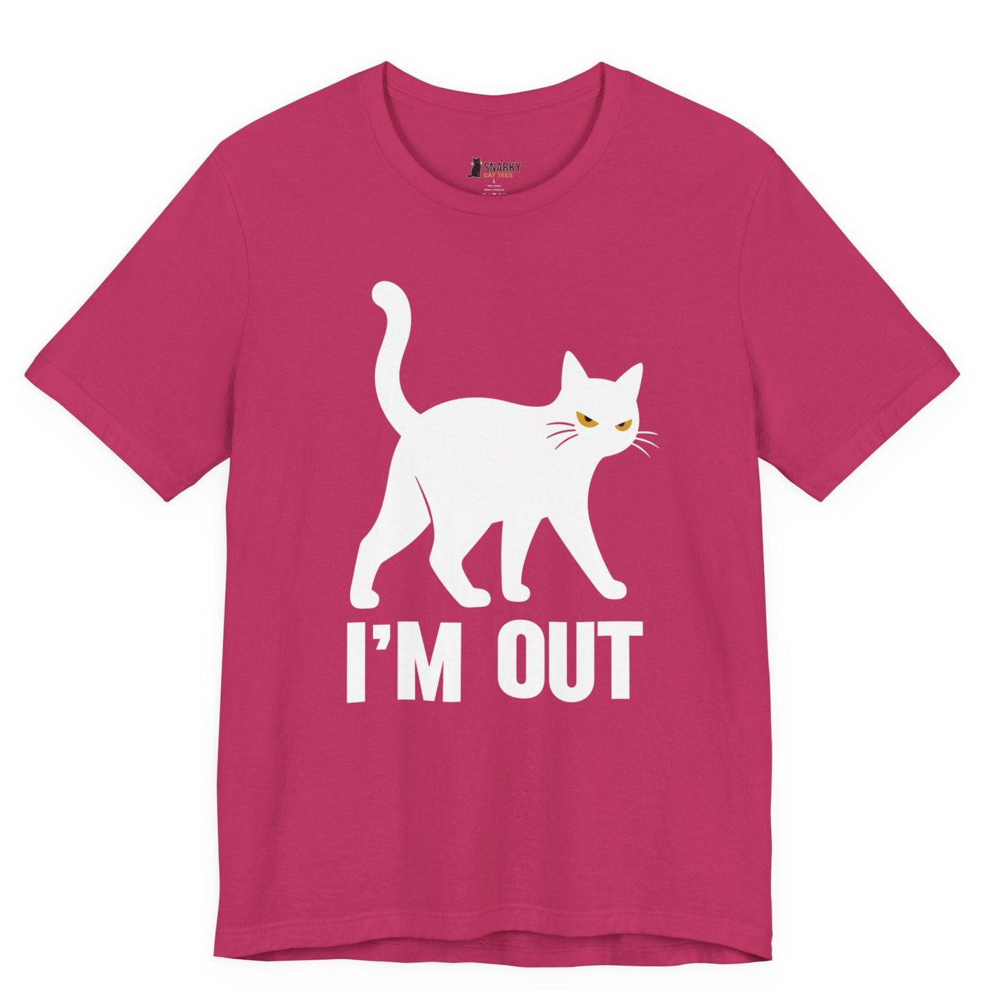 I’m Out Walking Cat T-Shirt