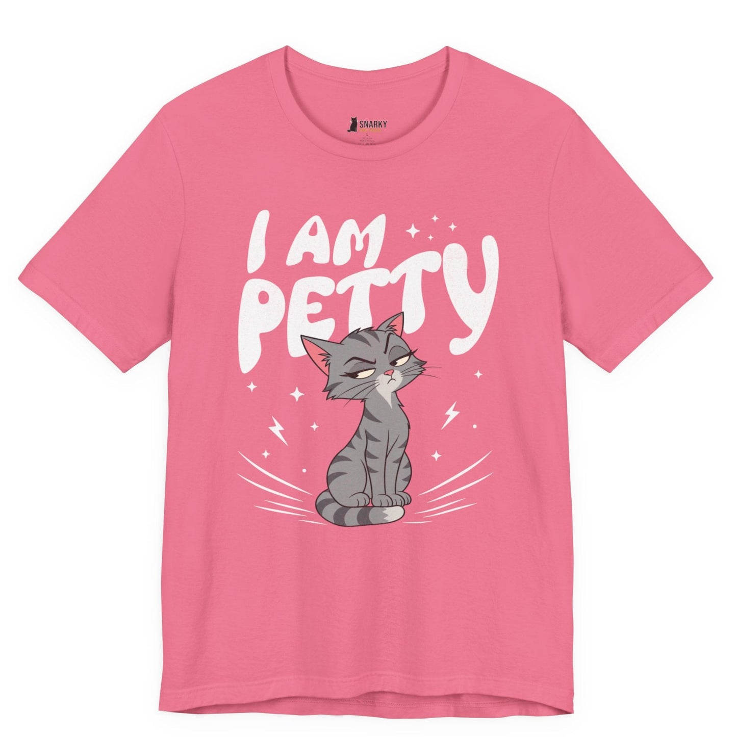I Am Petty Gray Cat T-Shirt