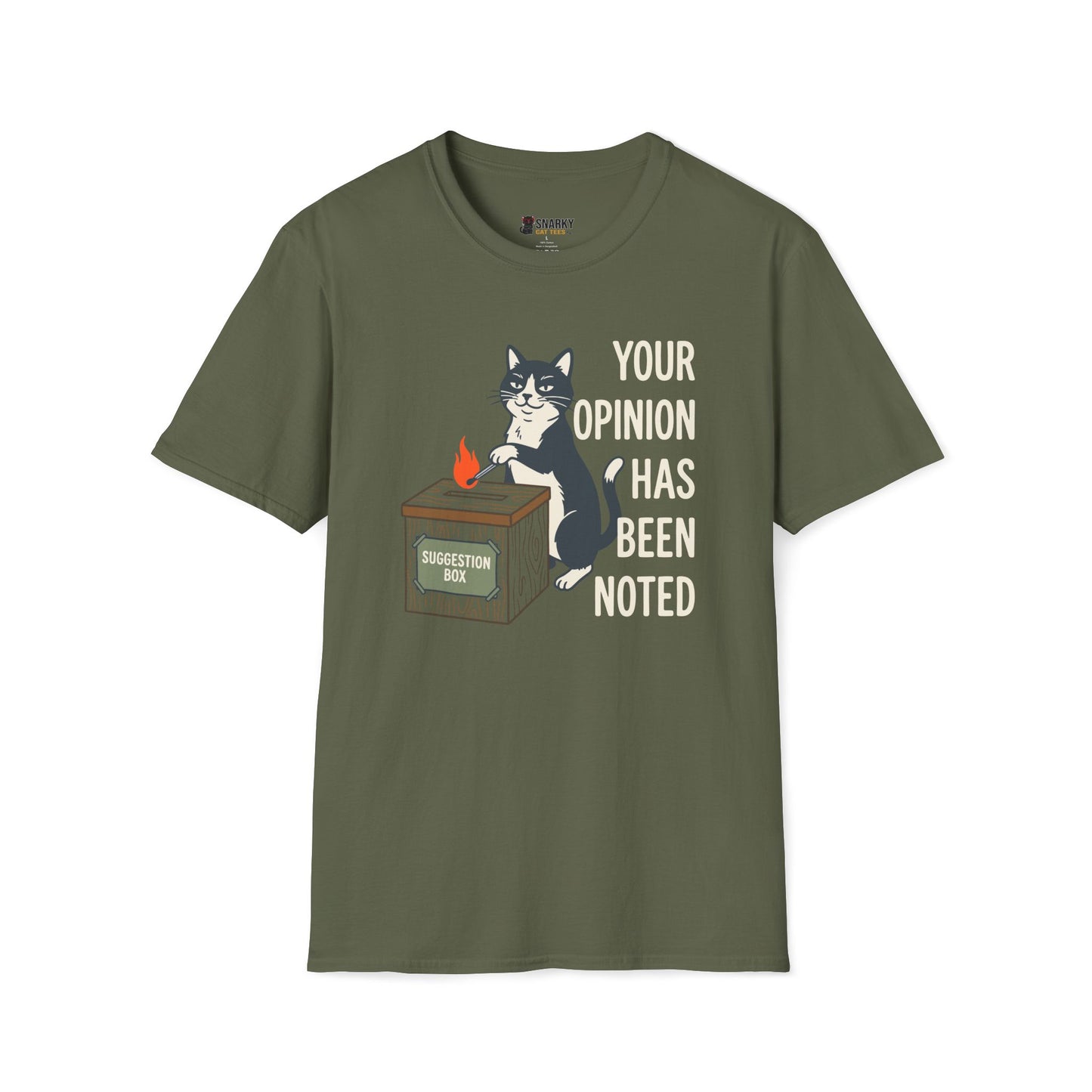 Opinion Noted T-Shirt