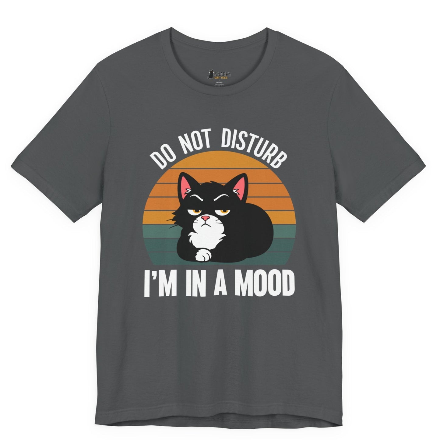 Do Not Disturb Mood Cat T-Shirt
