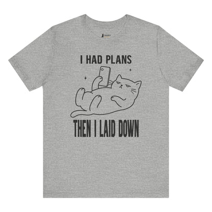 I Had Plans Phone Cat T-Shirt
