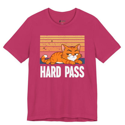 Hard Pass Lazy Cat T-Shirt